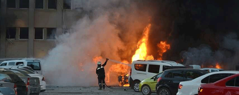 آتشسوزی گسترده در استانبول