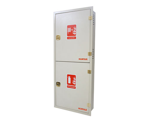 Vertical Double Cabin Fire Extinguisher Box