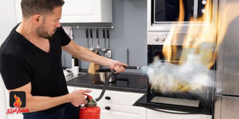 چهار روش برای استفاده موثر از کپسول‌ آتش نشانی در خانه