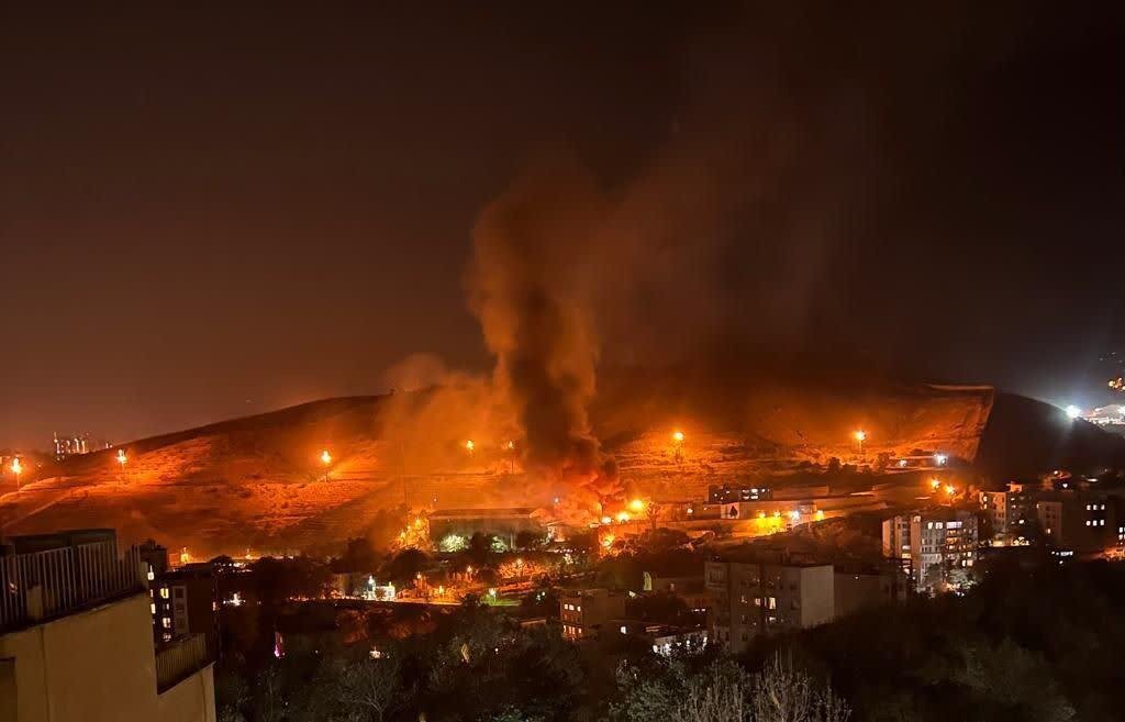آتشسوزی زندان اوین