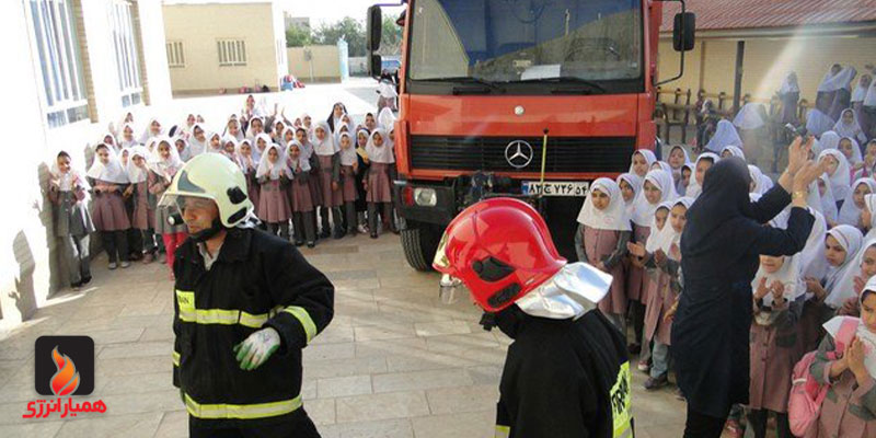 اهمیت وجود کپسول‌ های آتش نشانی در مدارس