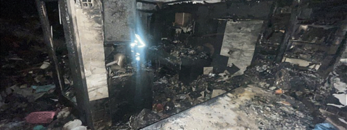 آتش سوزی مرگبار در واحد مسکونی