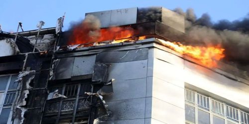 آتش سوزی هتلی در مشهد با ۱۱ مصدوم