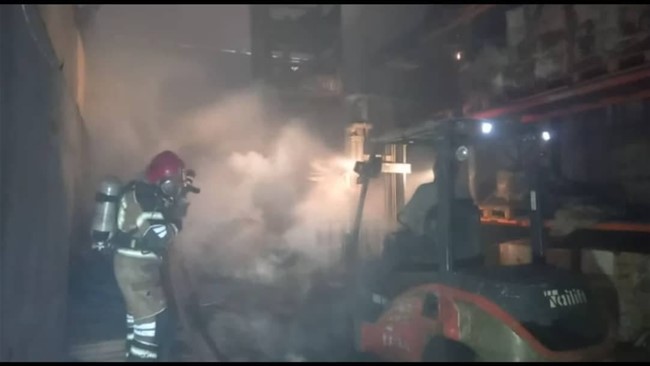 آتش سوزی در دانشکده نفت و گاز گچساران