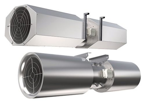 Mechanical ventilation by jet fan method