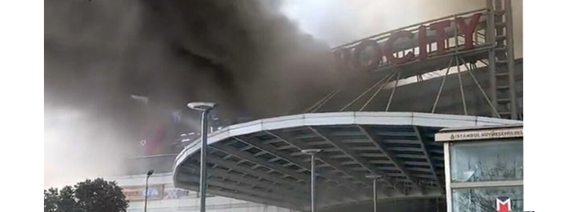 انفجار عظیم در مرکز خرید استانبول