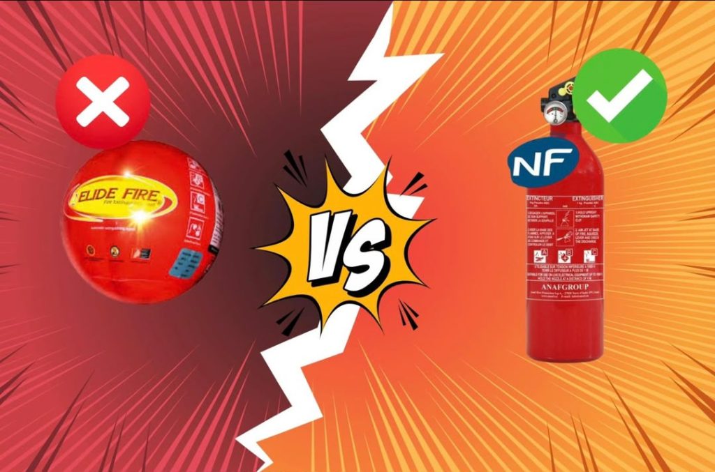 تفاوت توپ اطفای حریق و کپسول آتش‌نشانی چیست؟ کدام یک بهتر است؟