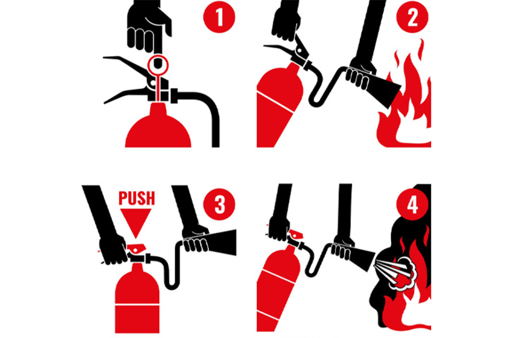 آموزش استفاده از کپسول آتش نشانی