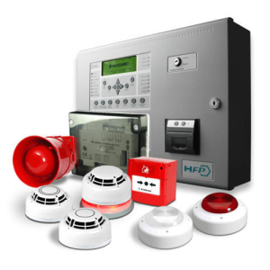 Addressable and conventional fire alarm systems