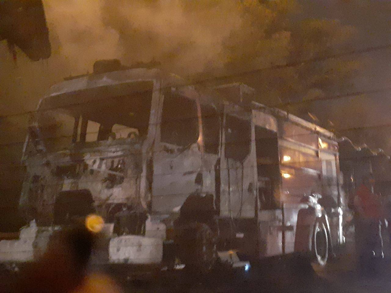آسیب دیدن 25 خودرو آتش نشانی در طی اغتشاشات اخیر تهران