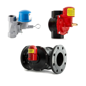 Earthquake sensitive valve, electric valve, gas leak detector